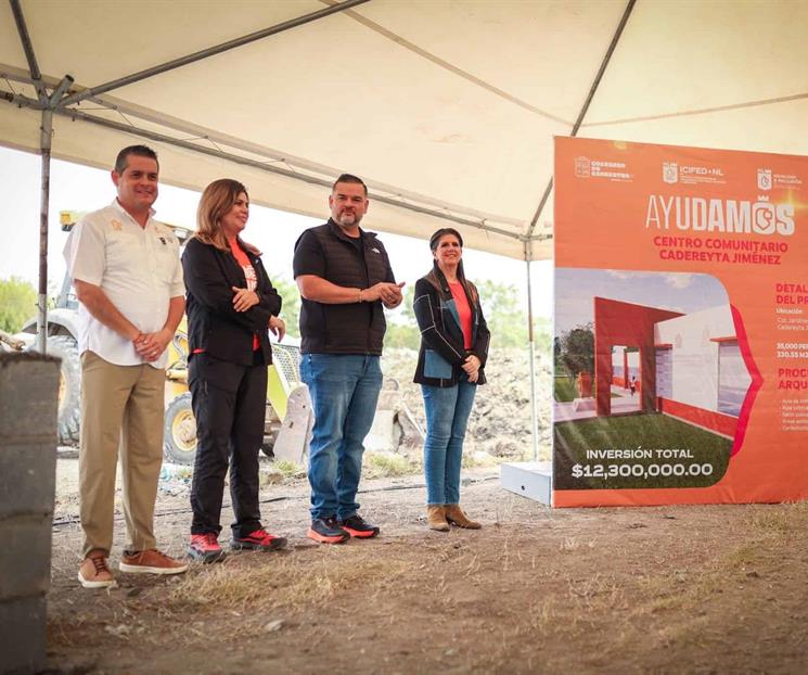 Inician construcción de centro comunitario