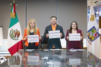 Refrenda Samuel compromiso de no violencia con las mujeres