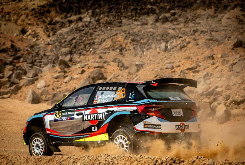 Lidera Granados en Rally de Arabia