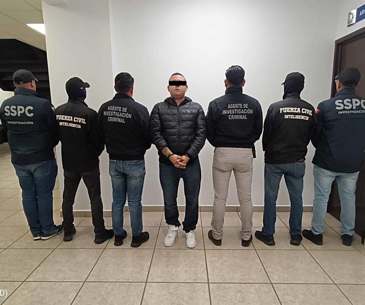 Capturan a presunto delincuente