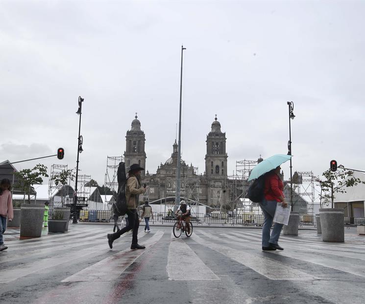 Se prevé ambiente templado y lluvias ligeras en CDMX