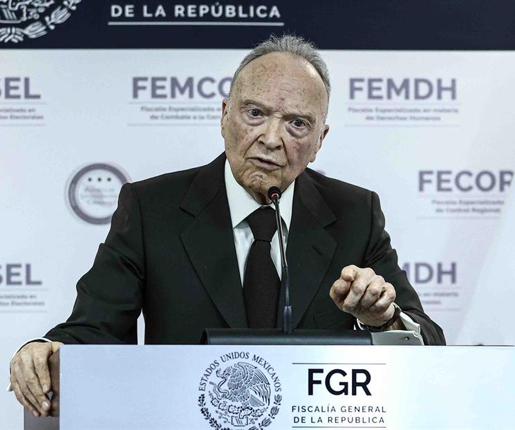 Deja Alejandro Gertz Manero la Fiscalía con expedientes sin resolver