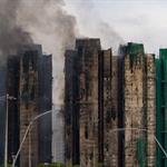 Suben a 94 los muertos por incendio en Hong Kong