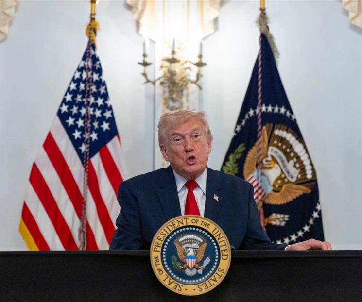 Advierte Trump operativos terrestres contra el narcotráfico