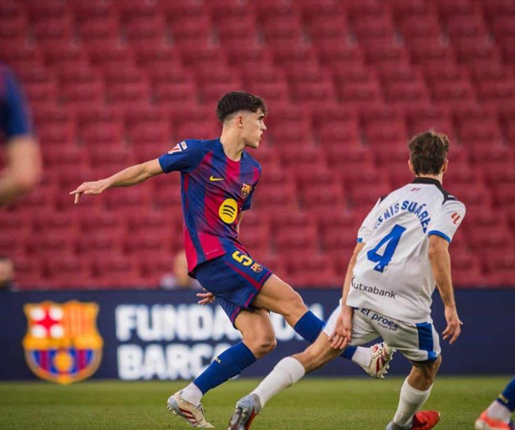 Gana el Barcelona y es líder en España Gana el Barcelona y es líder en España