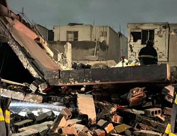 Realiza Fiscalía peritaje tras explosión por pirotecnia