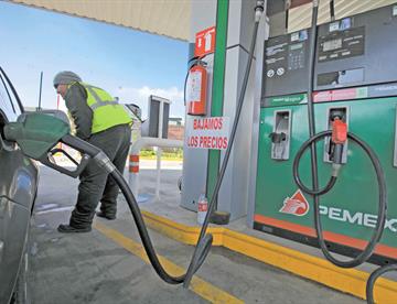 Crece 10 % recaudación por IEPS a gasolina