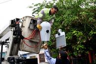 Instala Guadalupe 400 luminarias con tecnología LED en Valle Soleado