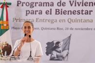 Somos gobiernos que damos al pueblo: Sheinbaum