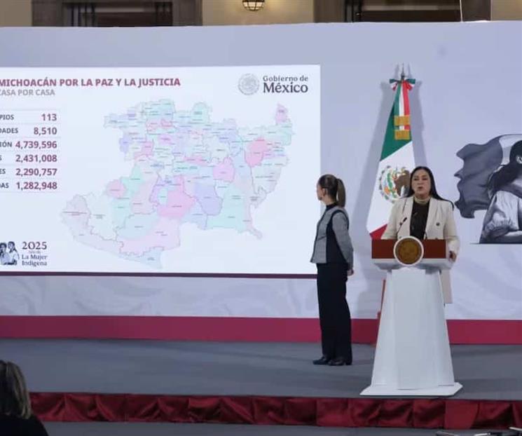 Presentan Plan Michoacán con programas sociales