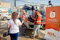 Dan apoyo a familias afectadas