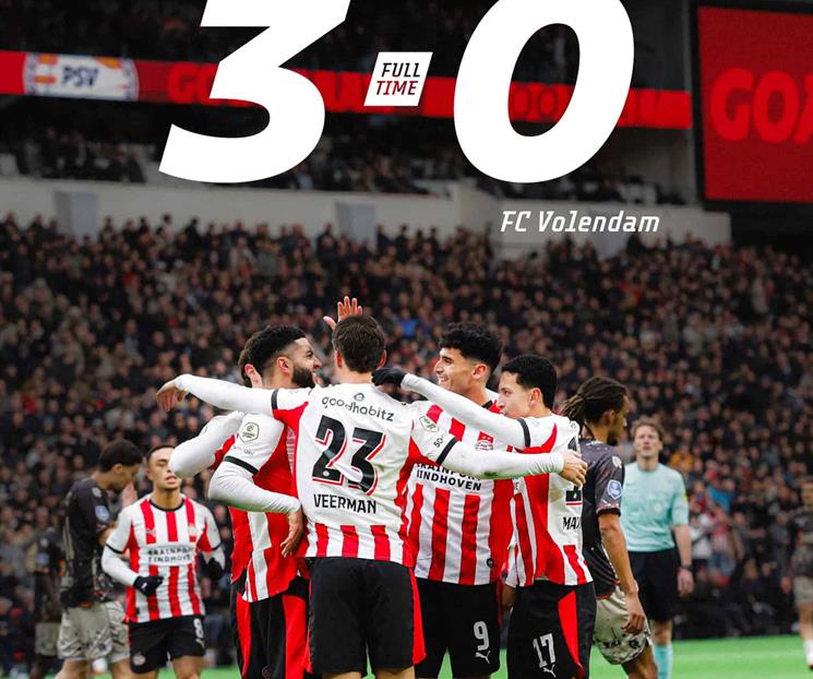 Golea PSV y siguen liderando el futbol holandés Golea PSV y siguen liderando el futbol holandés