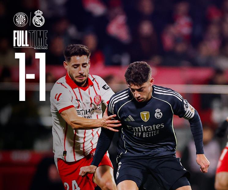 Empata Real Madrid y ceden cima en España