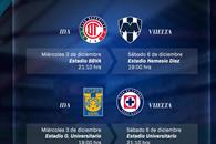 Definen horarios y fechas de las semifinales de la Liga MX