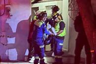 Queda grave tras descarga eléctrica