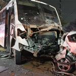 Deja choque múltiple 33 heridos en García