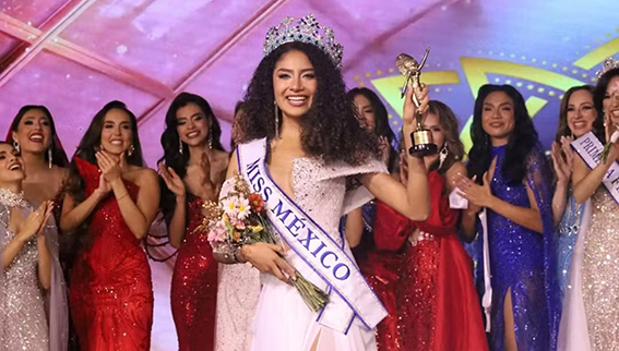 Se corona Cassandra García Olea como Miss México 2025