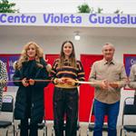 Inauguran Centro Violeta en Guadalupe