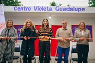 Inauguran Centro Violeta en Guadalupe Inauguran Centro Violeta en Guadalupe
