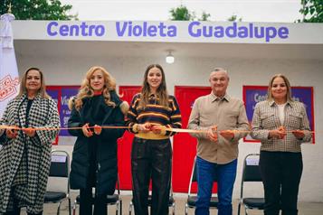 Inauguran Centro Violeta en Guadalupe