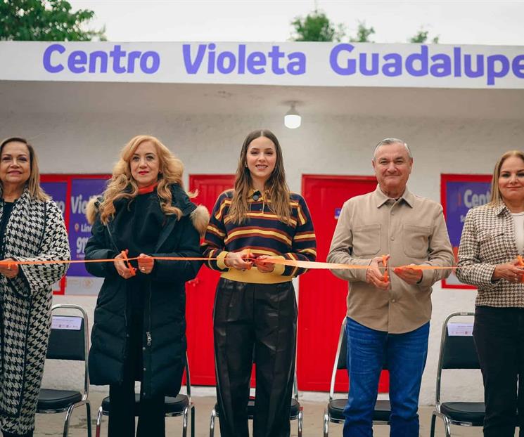 Inauguran Centro Violeta en Guadalupe