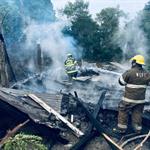 Se incendia vivienda en Montemorelos