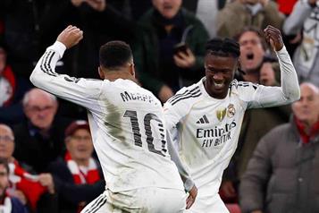 Supera Real Madrid al Athletic Club en LaLiga