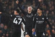 Gana el City con gol 100 de Haaland