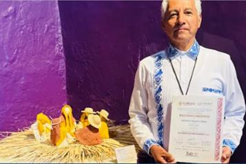 Artesano de Actopan gana primer lugar en Concurso de Nacimientos