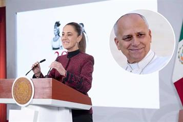 Quiere Sheinbaum que venga el Papa a M&eacute;xico