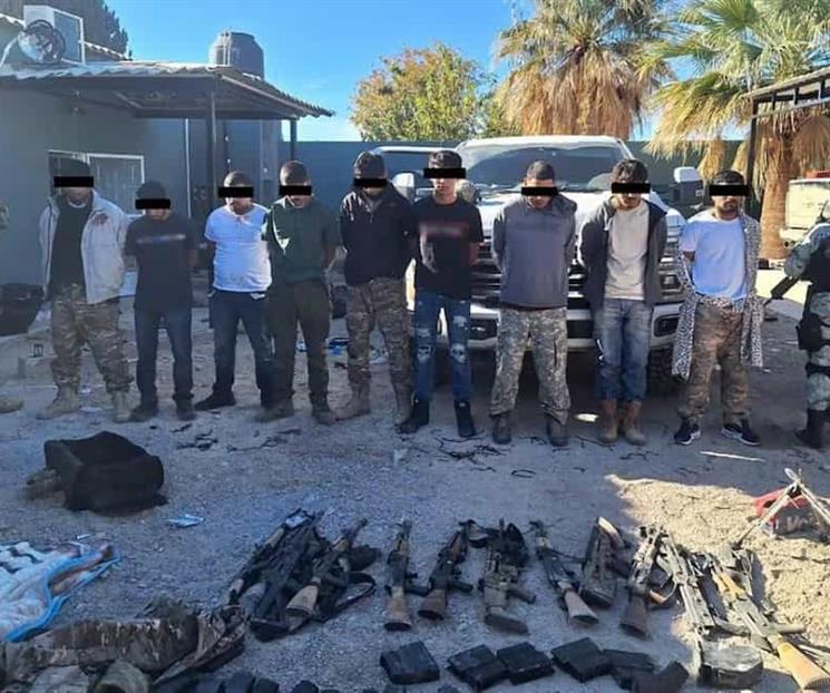 Detienen a 11 integrantes de "Los Fariseos"  en Chihuahua