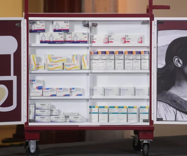 Alistan entrega de 22 tipos de fármacos