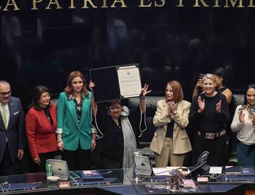 Sheinbaum celebra designación de Ernestina Godoy al frente de FGR
