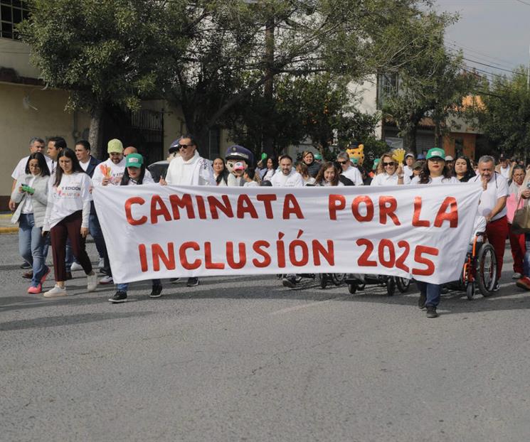 Realiza Escobedo tradicional caminata de la inclusión Realiza Escobedo tradicional caminata de la inclusión