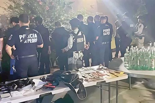 Vinculan a proceso a detenidos en fiesta de SP