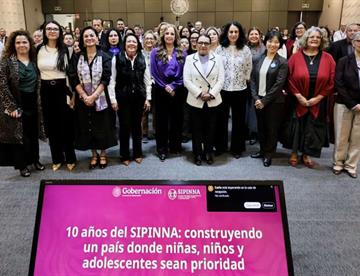 Refrenda Segob estrategia contra la violencia infantil