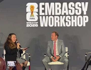 Revisan México, EU y Canadá agenda rumbo al Mundial 2026