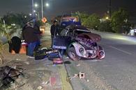 Vuelca auto en Cadereyta Vuelca auto en Cadereyta