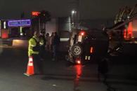 Vuelca camioneta en la Laredo Vuelca camioneta en la Laredo