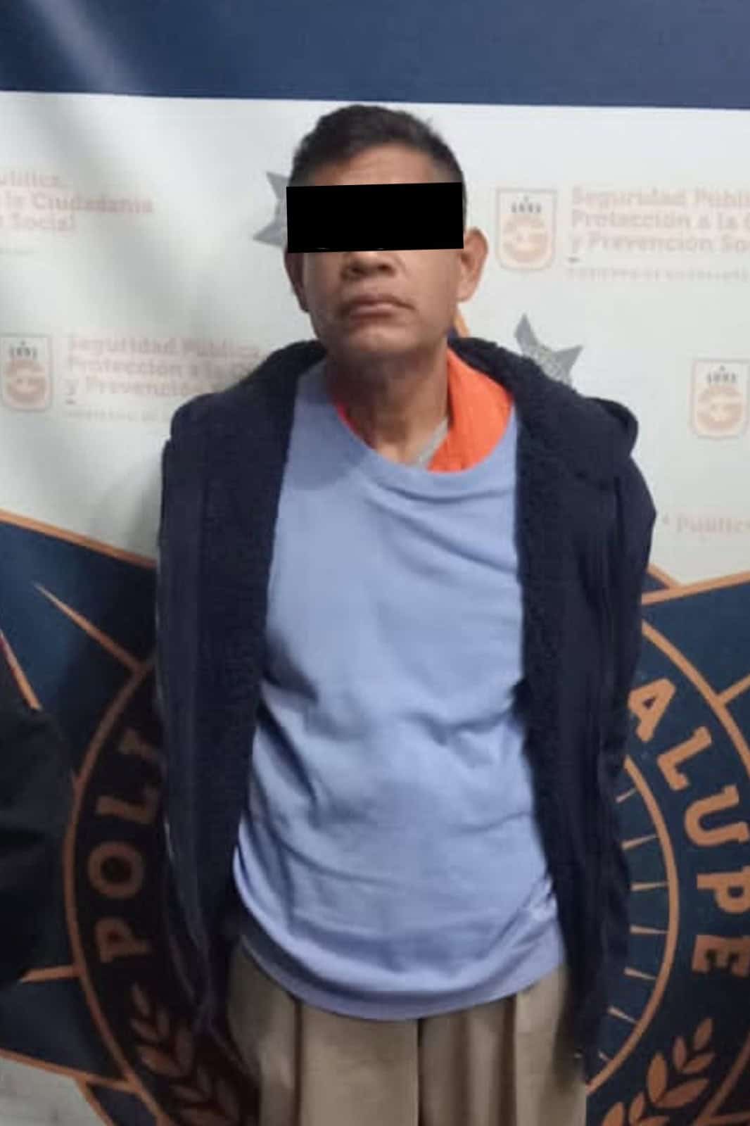 Luego de atentar contra la vida de su esposa a quien agredió y le causó lesiones con un machete en un domicilio de la Colonia Zertuche, fue detenido por elementos de la Policía de Guadalupe.