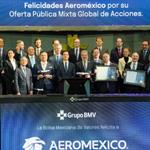 Aeroméxico regresa a la Bolsa Mexicana de Valores