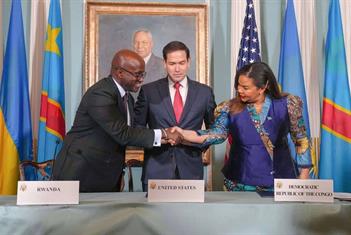 Ruanda y RD Congo firman acuerdo de paz en Washington Ruanda y RD Congo firman acuerdo de paz en Washington