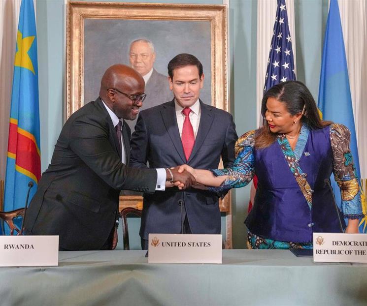 Ruanda y RD Congo firman acuerdo de paz en Washington