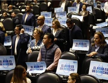 Por 24 horas, Ley de Aguas convierte San Lázaro en ring