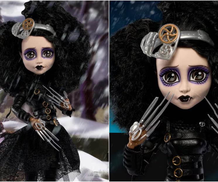 Lanzan muñeca Monster High inspirada en El joven manos de tijera
