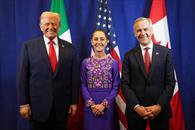 Sheinbaum, Trump y Carney sostienen su primera reunión trilateral Sheinbaum, Trump y Carney sostienen su primera reunión trilateral
