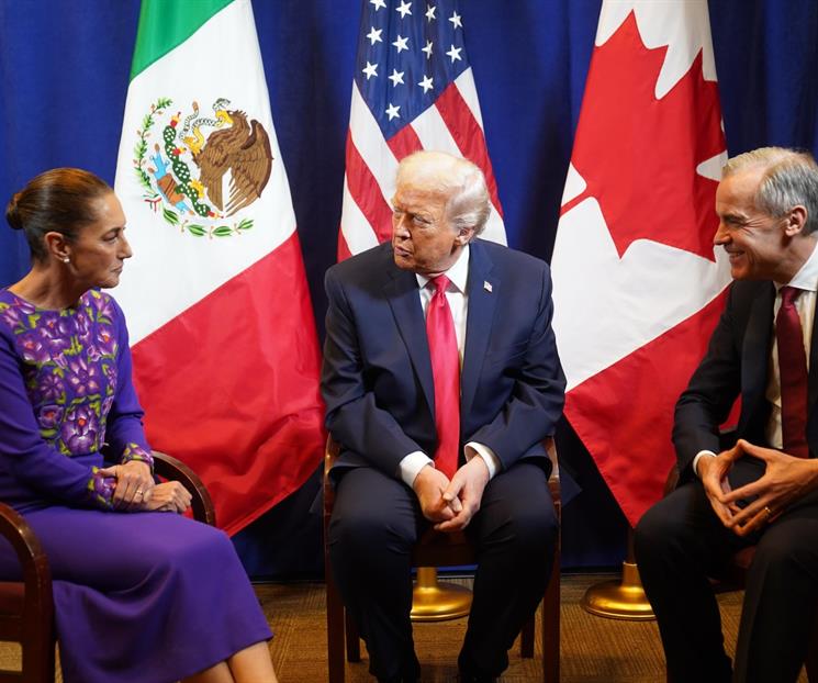 Trump elogia a Sheinbaum en entrevista con TV Azteca Trump elogia a Sheinbaum en entrevista con TV Azteca