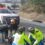 Sufren trabajadores caída en San Pedro