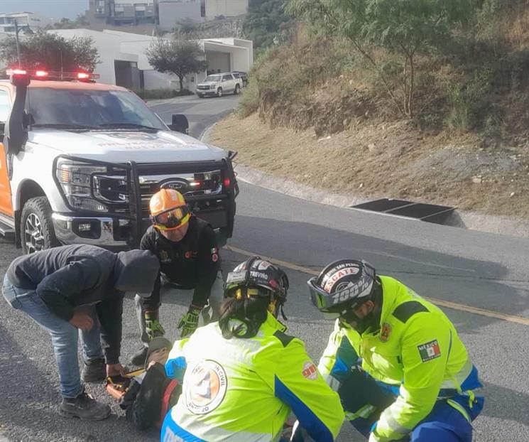 Sufren trabajadores caída en San Pedro Sufren trabajadores caída en San Pedro
