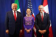 Sostienen Sheinbaum, Trump y Carney primera reunión trilateral Sostienen Sheinbaum, Trump y Carney primera reunión trilateral